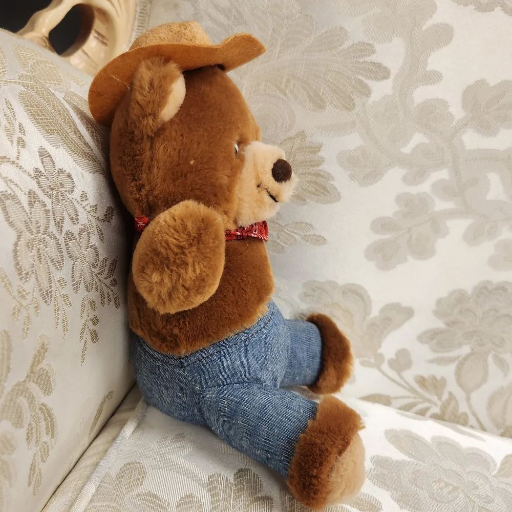 Whatabear Grrr Promotional Bear Plush - Cowboy Hat/Bandanna & Coca Cola Koala